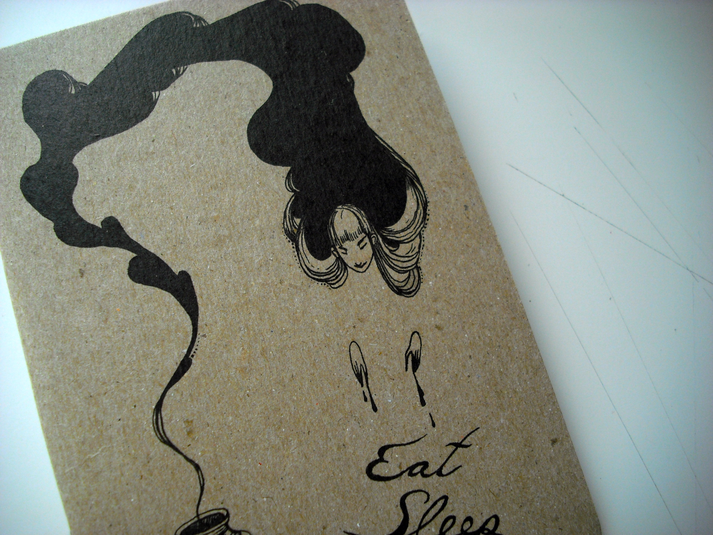 Eat Sleep Draw limited edition notebook