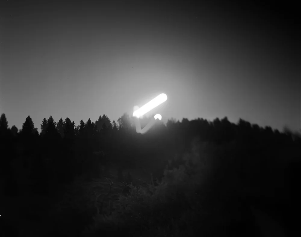 Full Moon over Centennial Valley, MT 2013