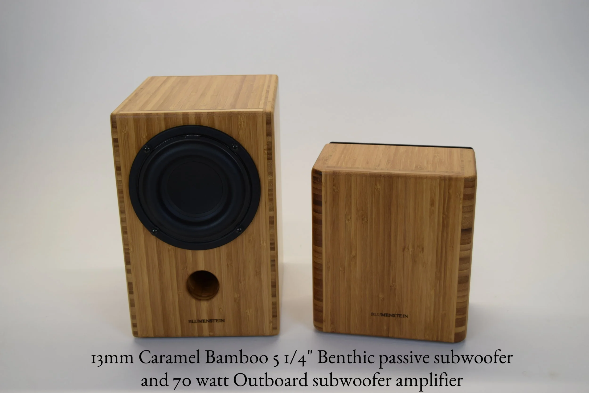 wood subwoofer