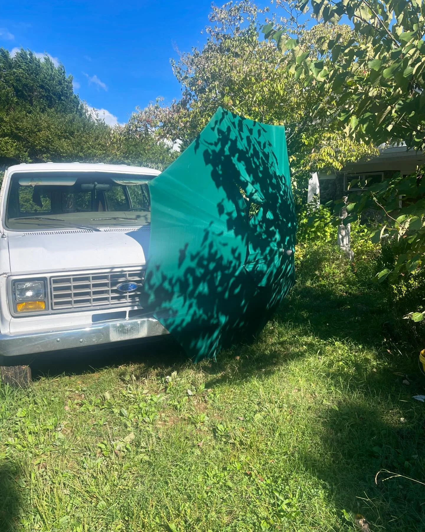 We had a little bit of storm damage over here. It was much worse for our friends on the other side of the mountains in Asheville, NC and elsewhere.  Good luck with the clean up everyone!