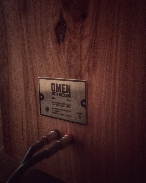 Omen Dirty weekend upgraded with Zu audio clarity caps and internal mission cable wiring basically brining them to the Omen MkII at almost half the cost.