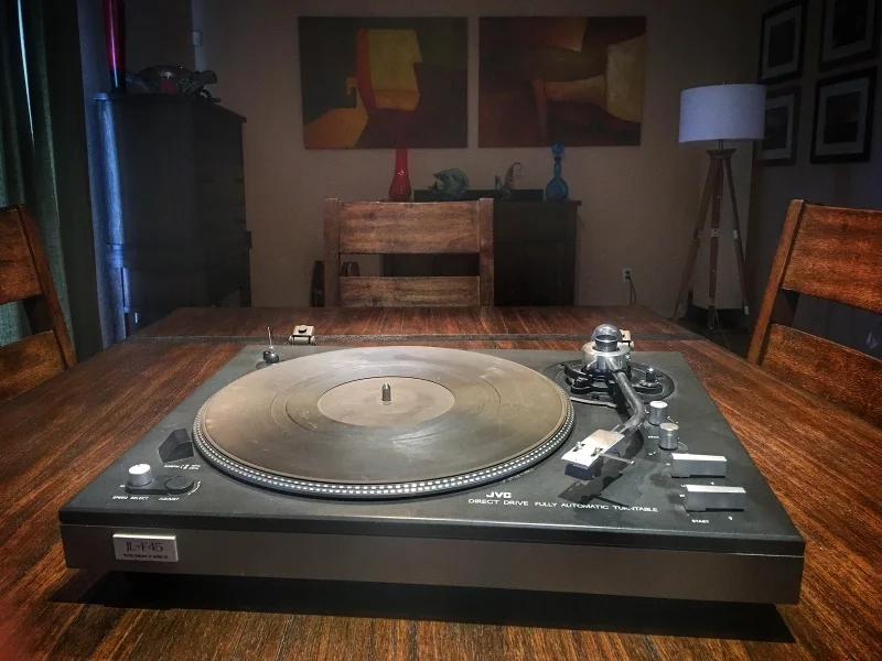 Restored JVC JL-F-45 with Shure M 97 XE