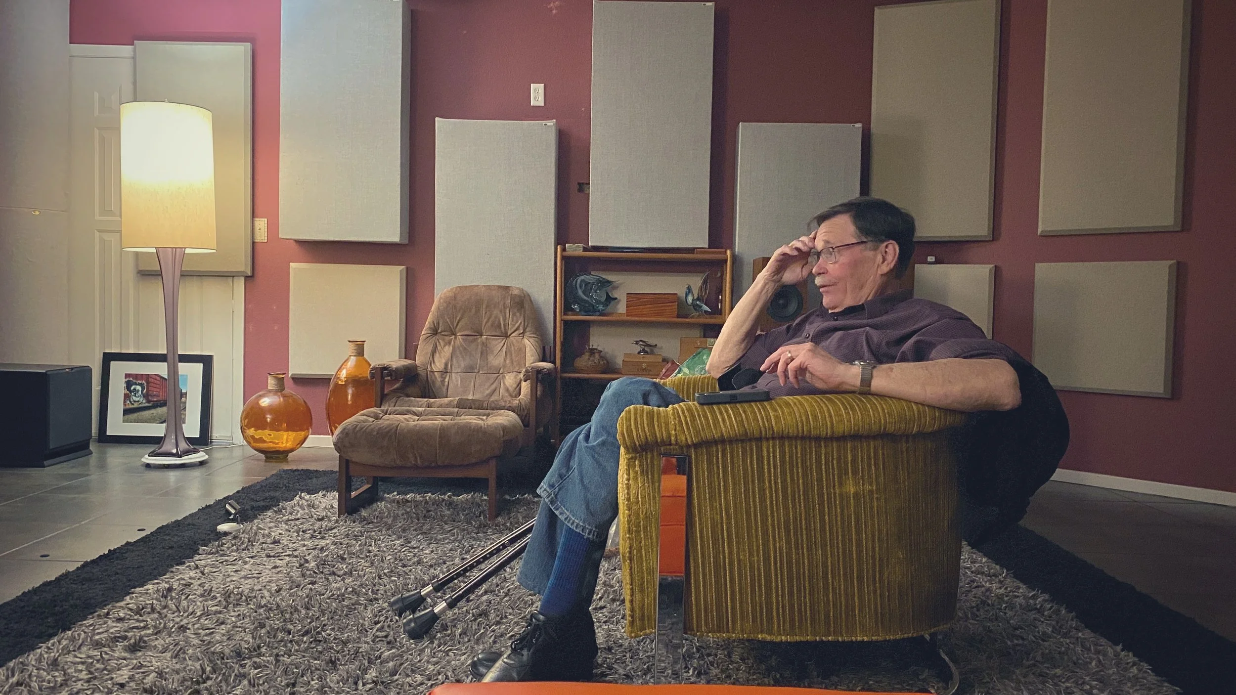  Jimmy Burgess listening to the Altecs with his 2a3 build running them. Glorous 3wpc. 
