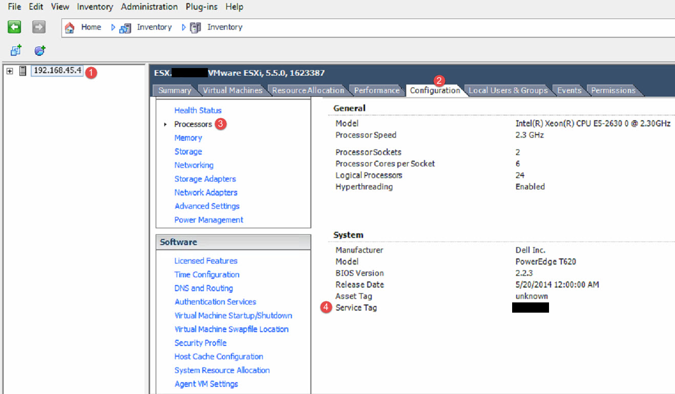 Finding a Dell Service Tag from inside ESXi — William J Clements