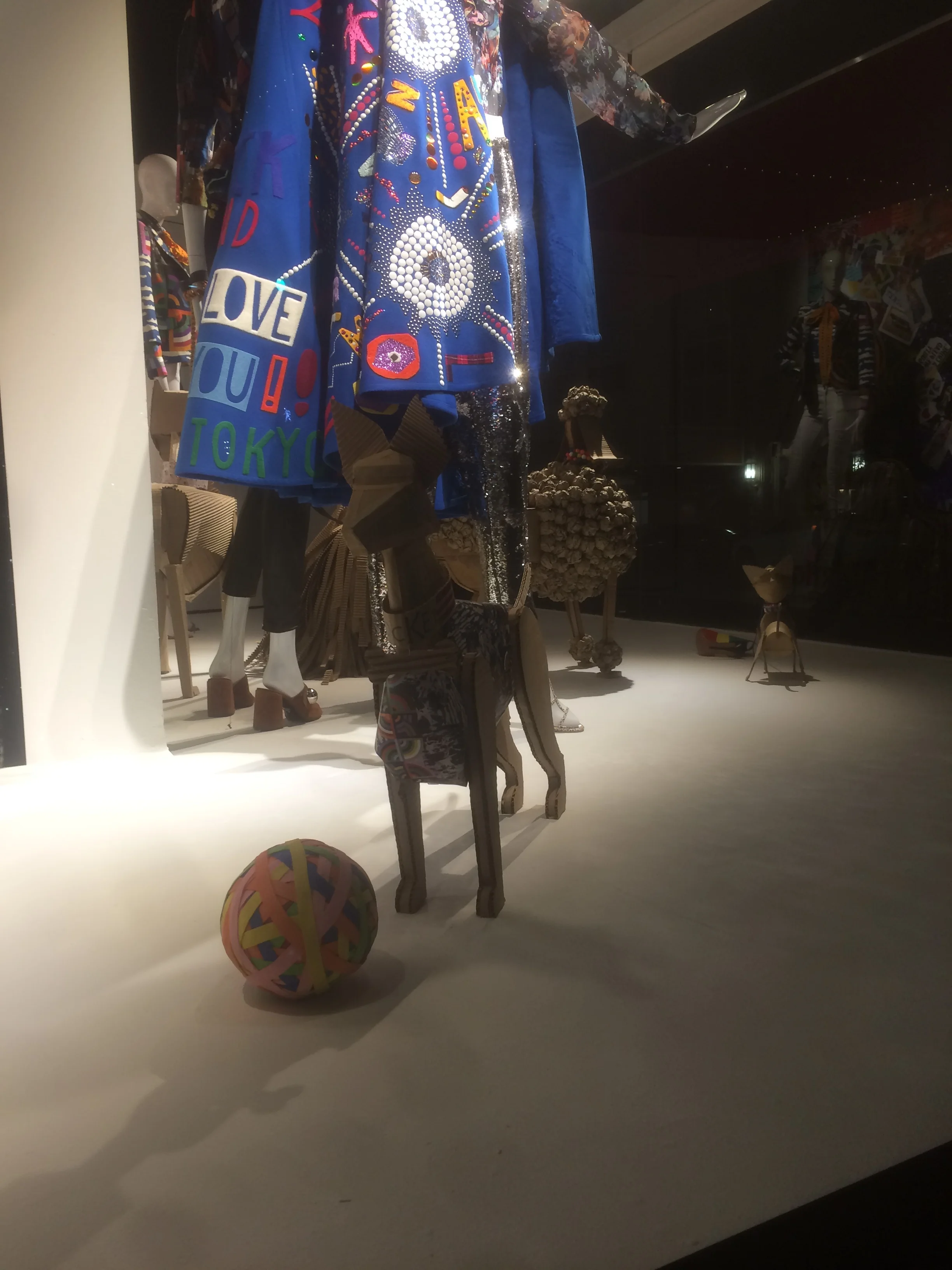 LIBERTINE window: view from the street