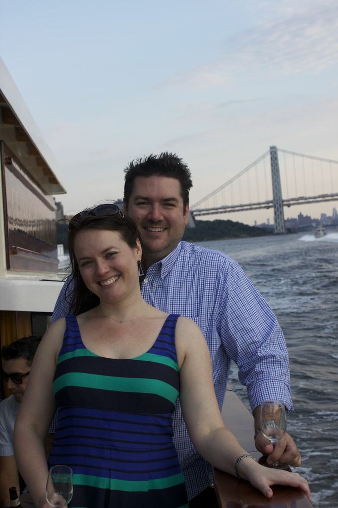 Attorney Liz Brettschneider and her boyfriend Mark.