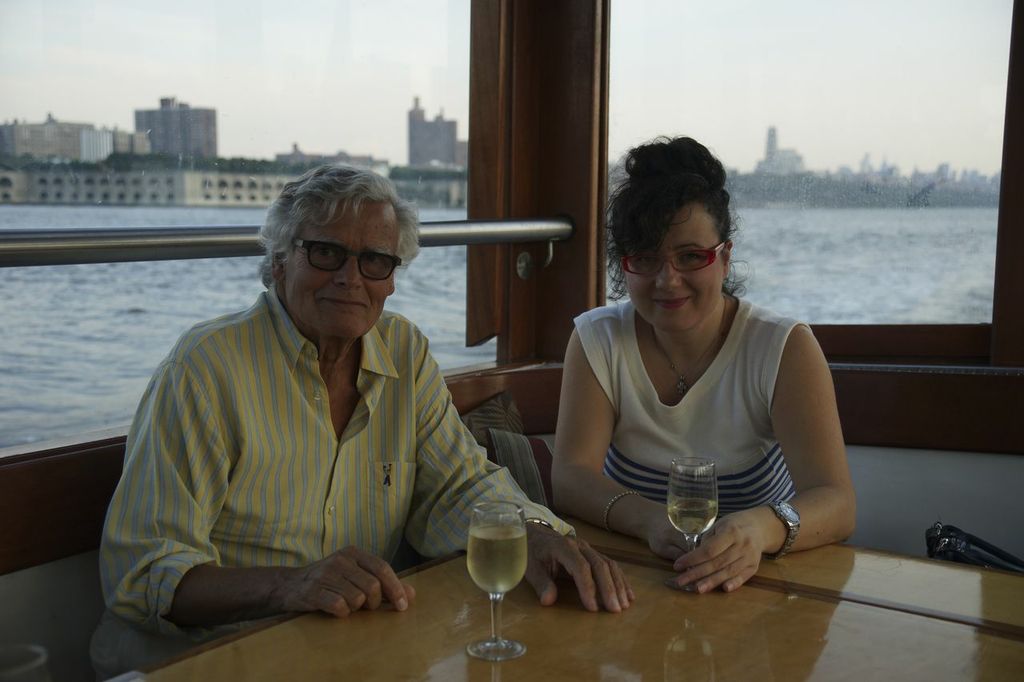 Guenter and paralegal Gentiana Bitri.