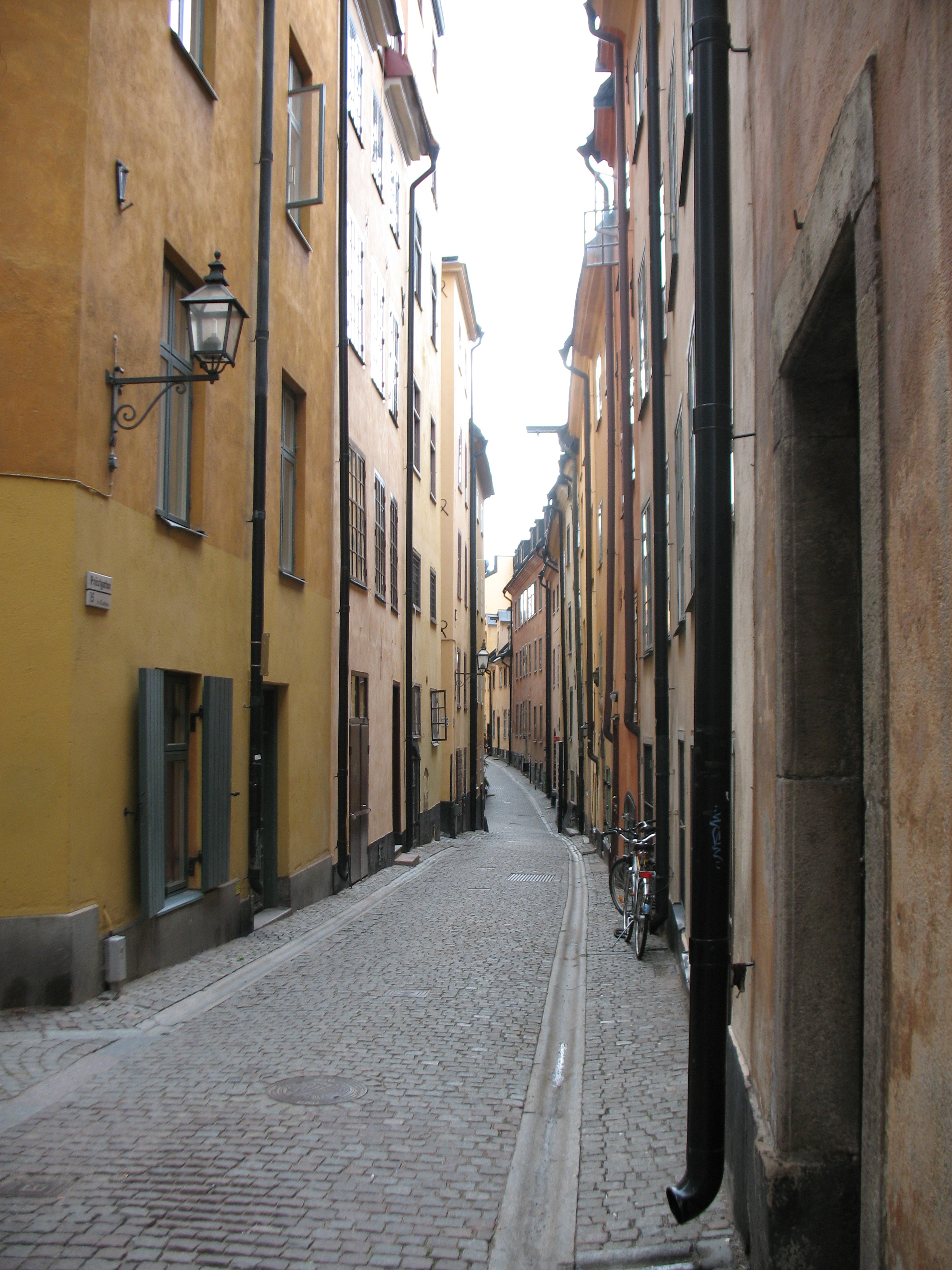 Stockholm neighborhood charm.