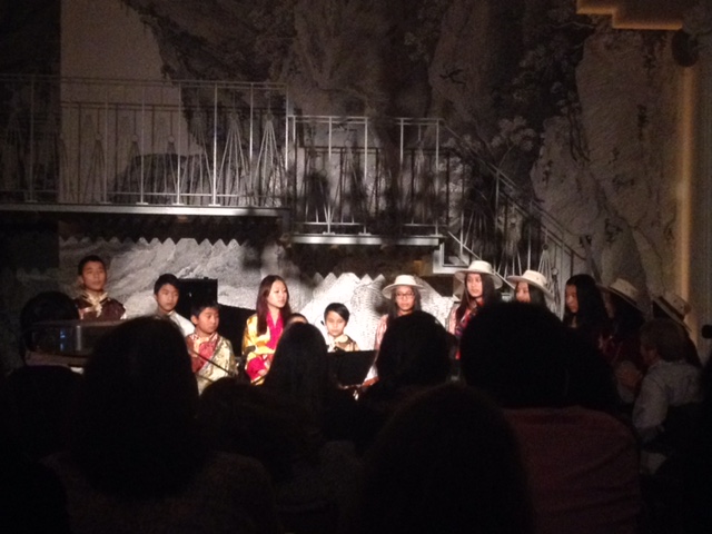 The Endangered Language Alliance event on Himalayan languages at the Bowery Poetry Club.