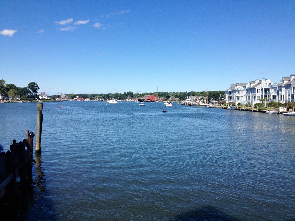 Mystic River. Isn't it beautiful?