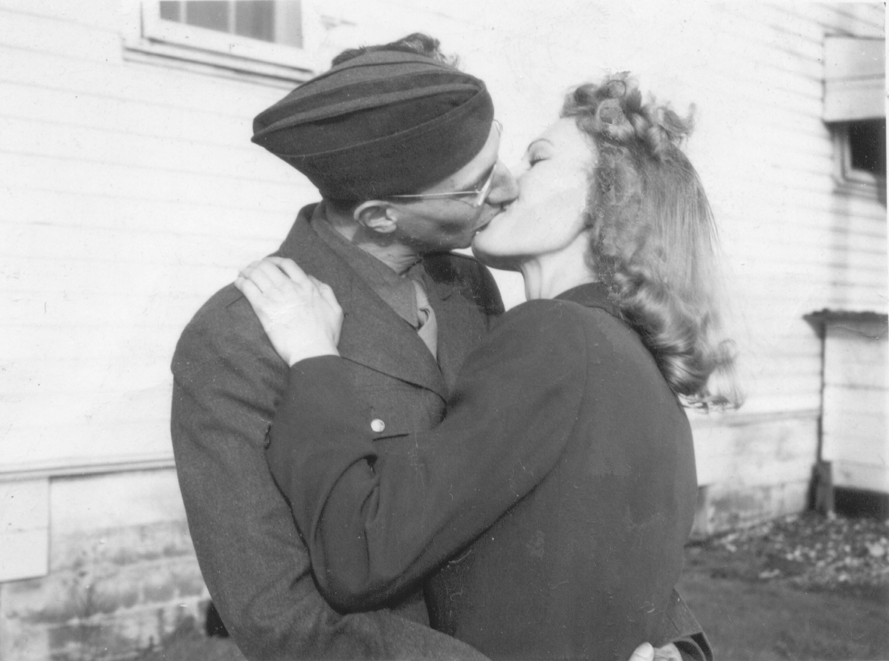 My grandparents, Albert and Carrie Roblan, at the end of World War II.