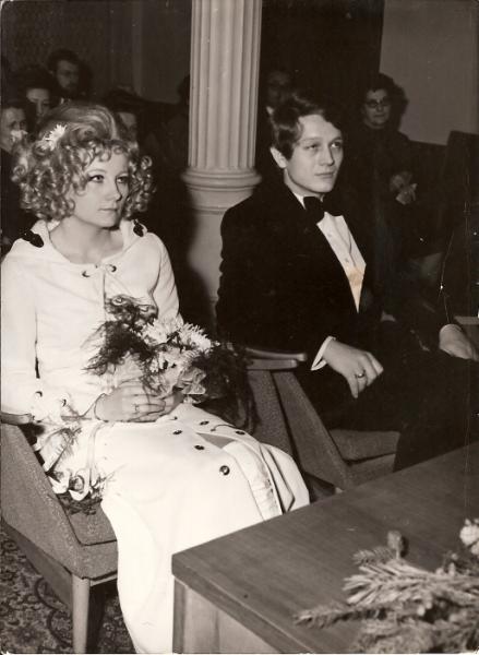 My parents at their wedding.