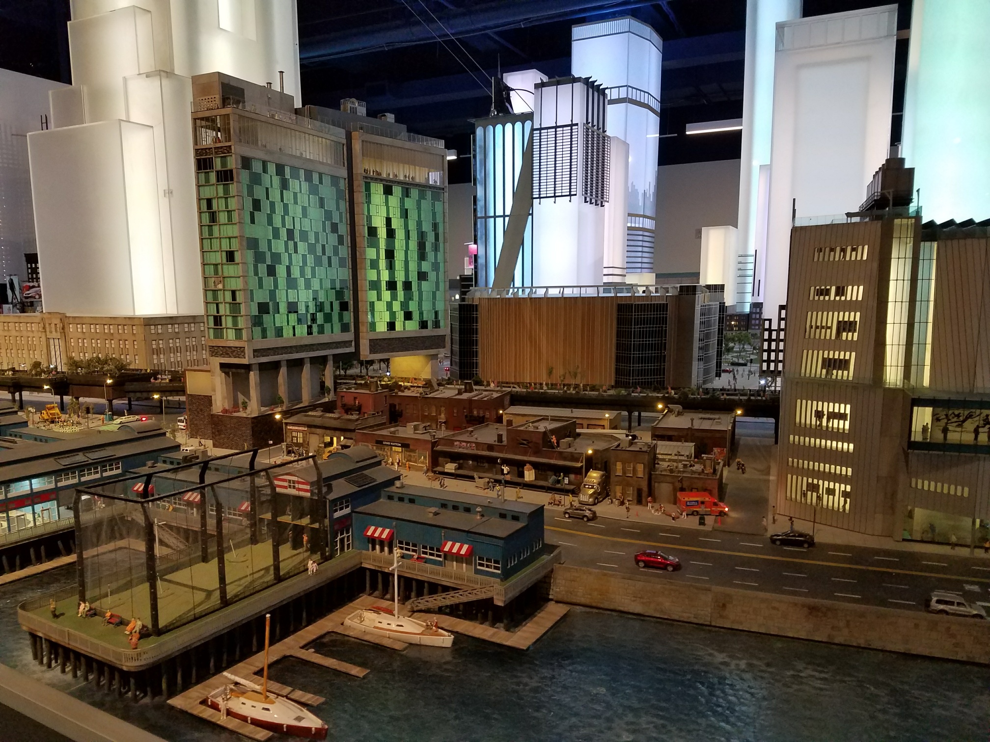 A mix of our old and new neighborhood.
