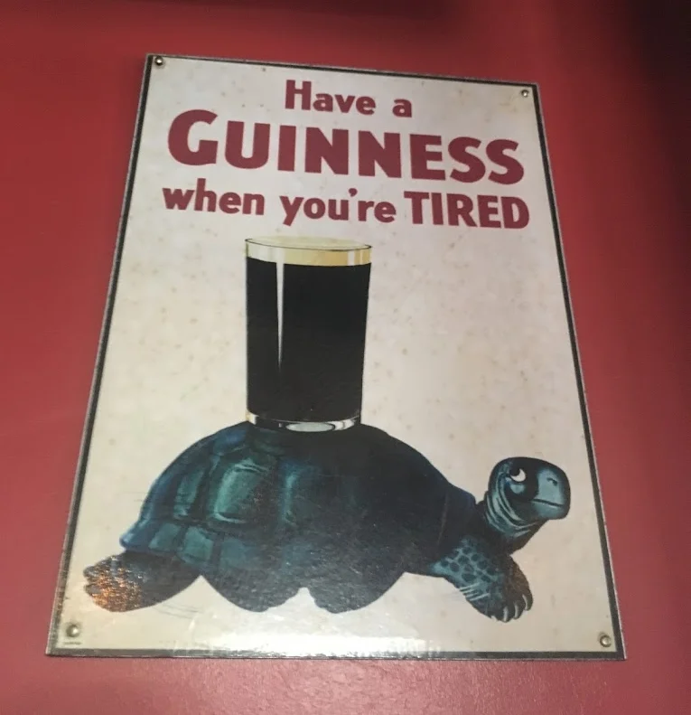 Great advice at McGuinness's.