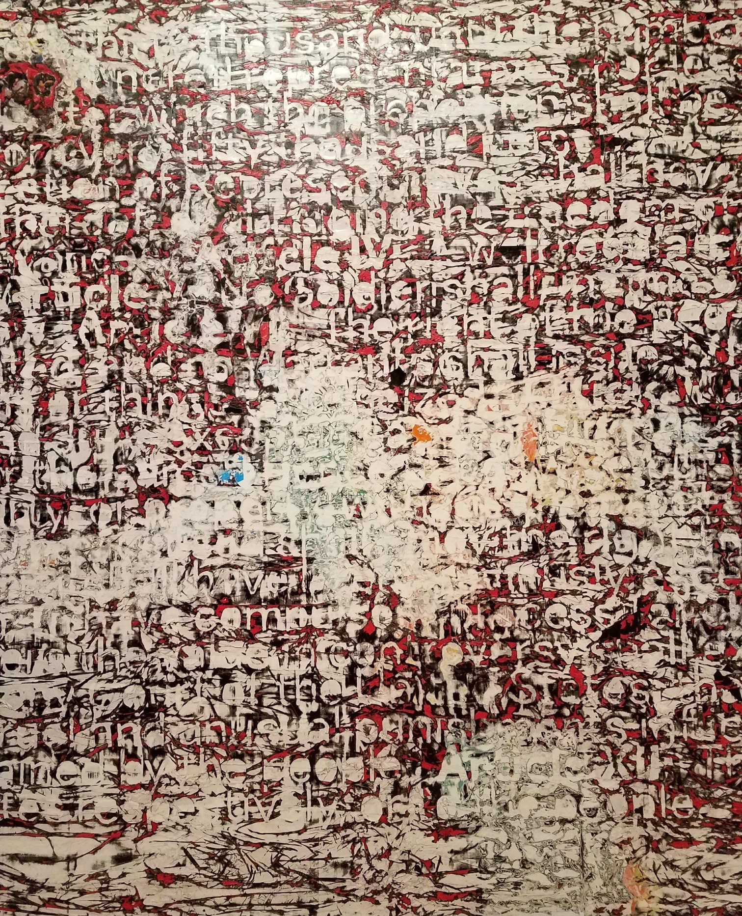 Constitution III by Mark Bradford