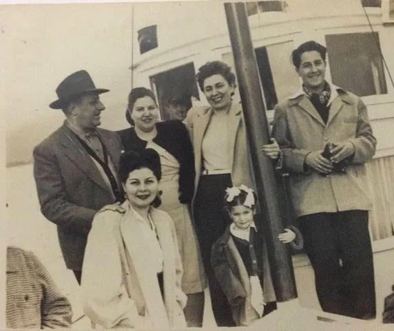 My great-grandparents and grandfather and his sisters.
