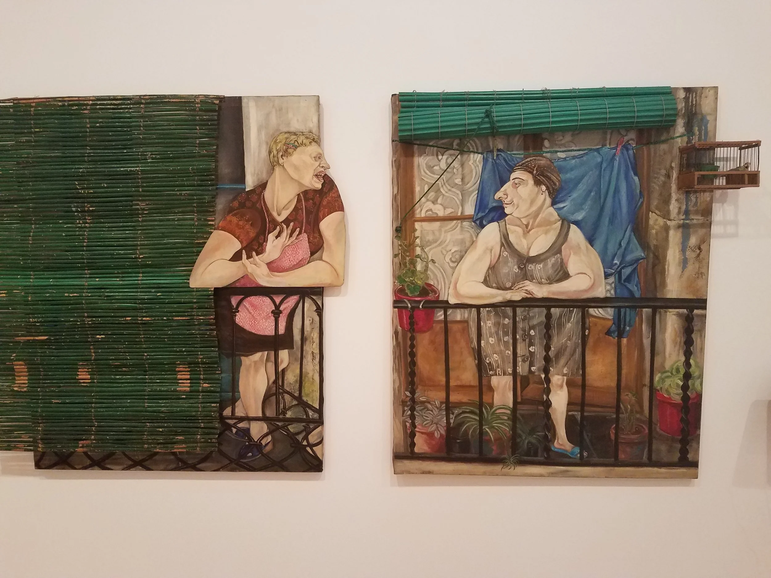 Les veines / Las vecinas (The Neighbors), 1980 by Marcia Schvartz