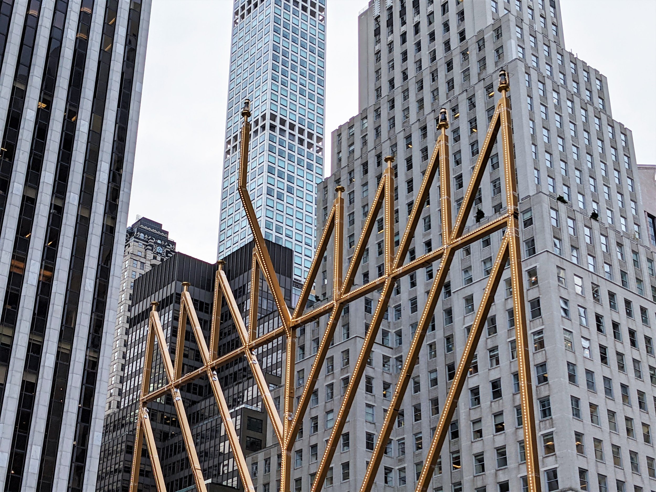 World's Largest Menorah in Manhattan