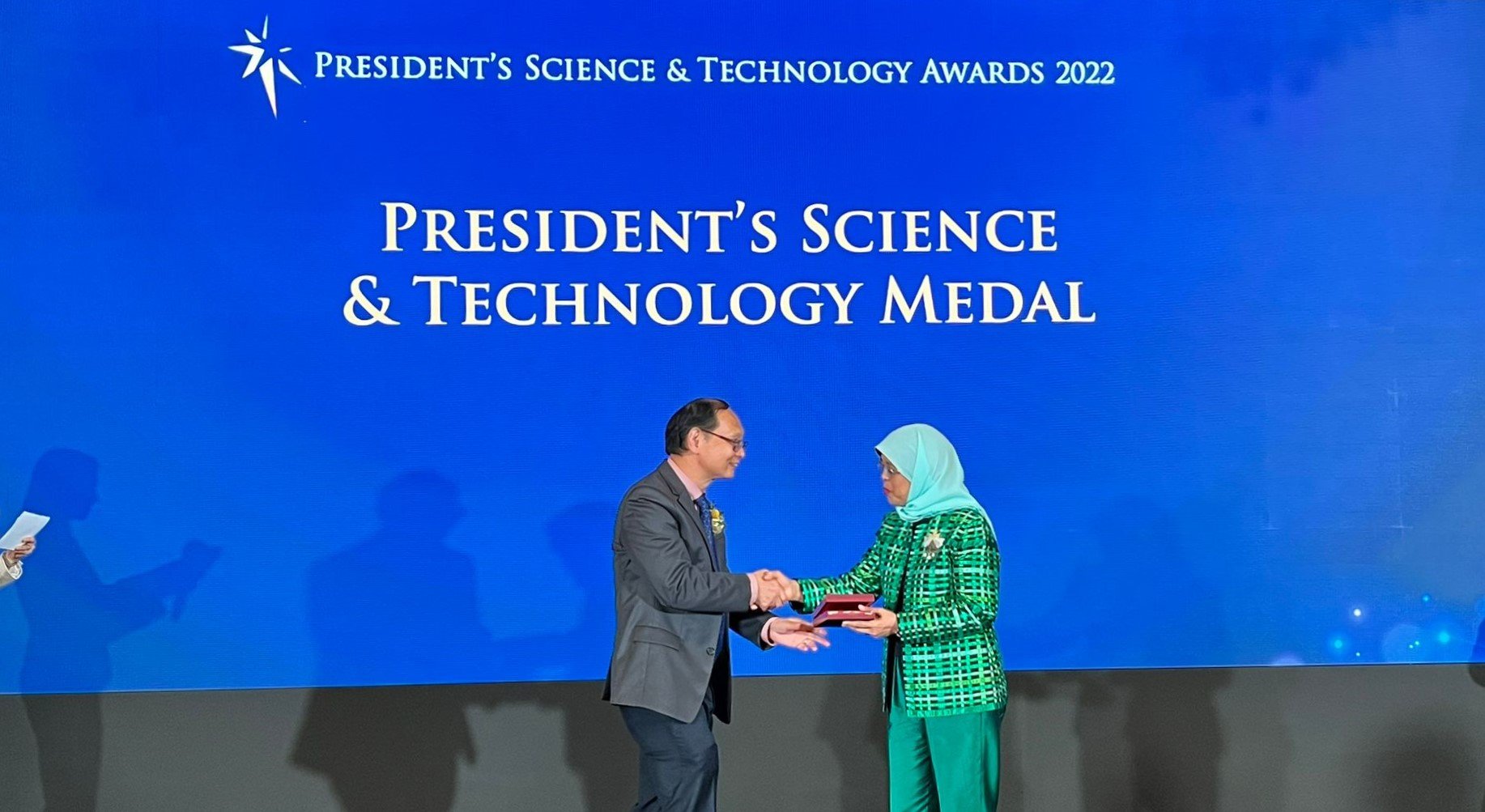 President's Science &amp; Technology Medal 2022: Prof. Hong Wanjin