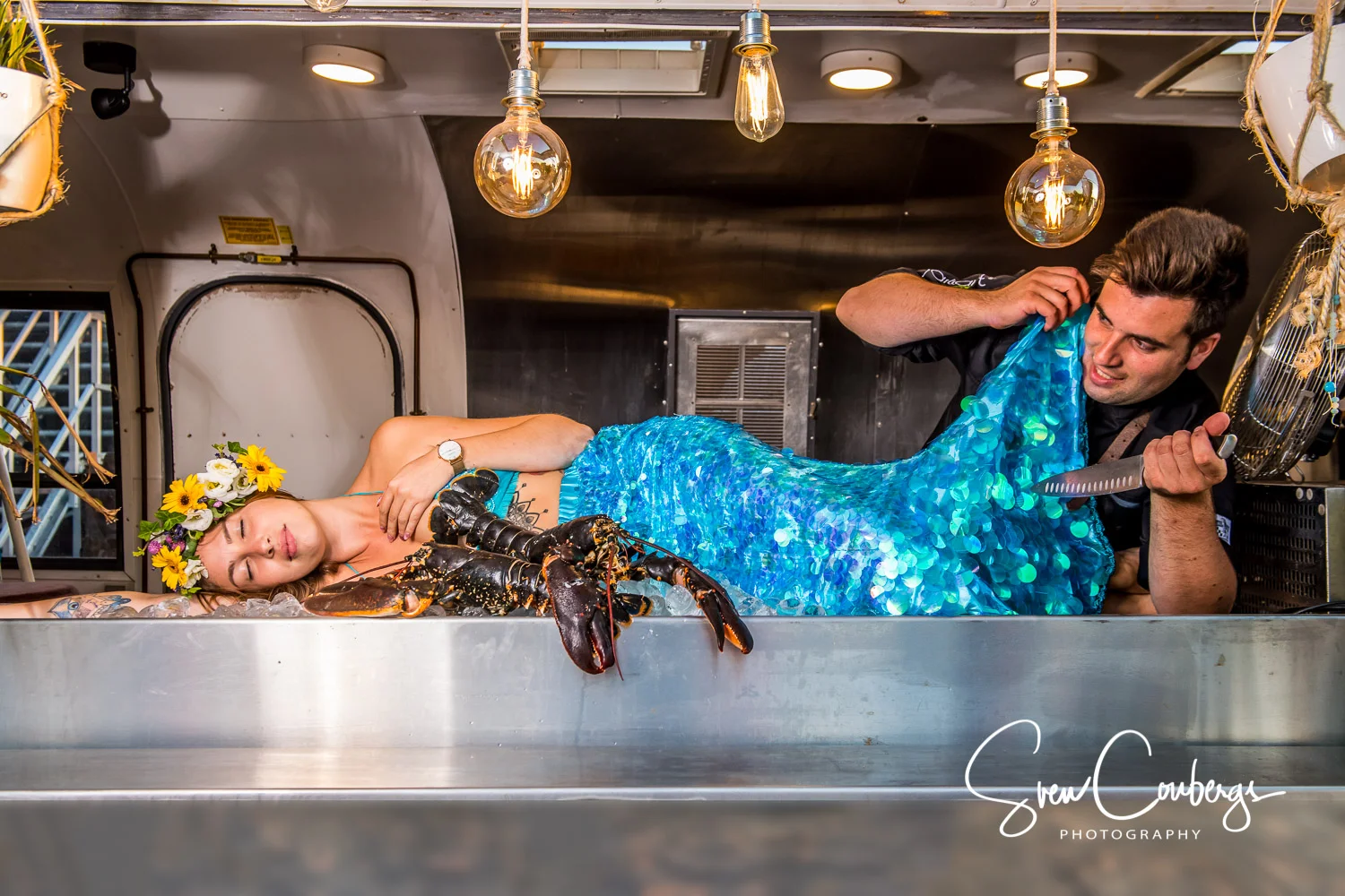 Commercial shoot sailart catering