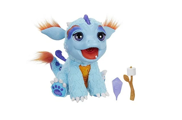 FurReal Friends Torch My Blazin' Dragon - £86.45 What is it? This little chap is the latest in Hasbro's FurReal Friends collection. He breathes flame-coloured mist and has over 50 sound and motion combinations - just hold his colour change treat to his mouth and watch him go!