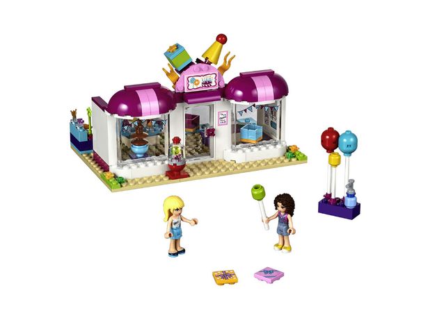 Lego Friends Party Shop - £24.99 Every child loves Lego, and this 176-piece set combines the fun of construction with the bright world of the Heartlake party shop.