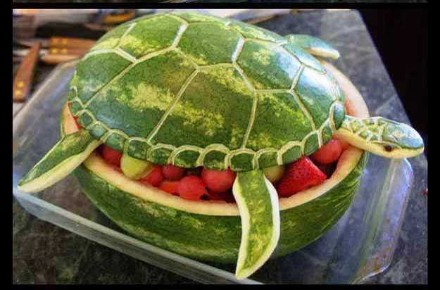 Show Stopping Fruit Turtle