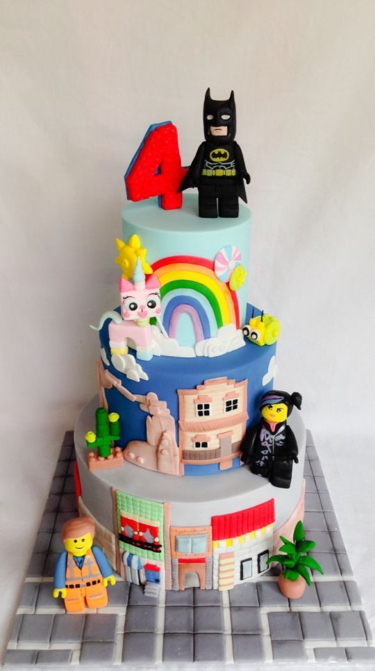Lego movie Cake Inspiration