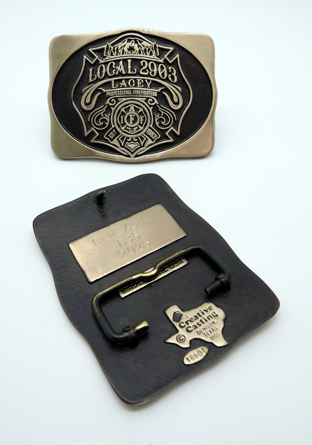 Fire Fighter Belt Buckle