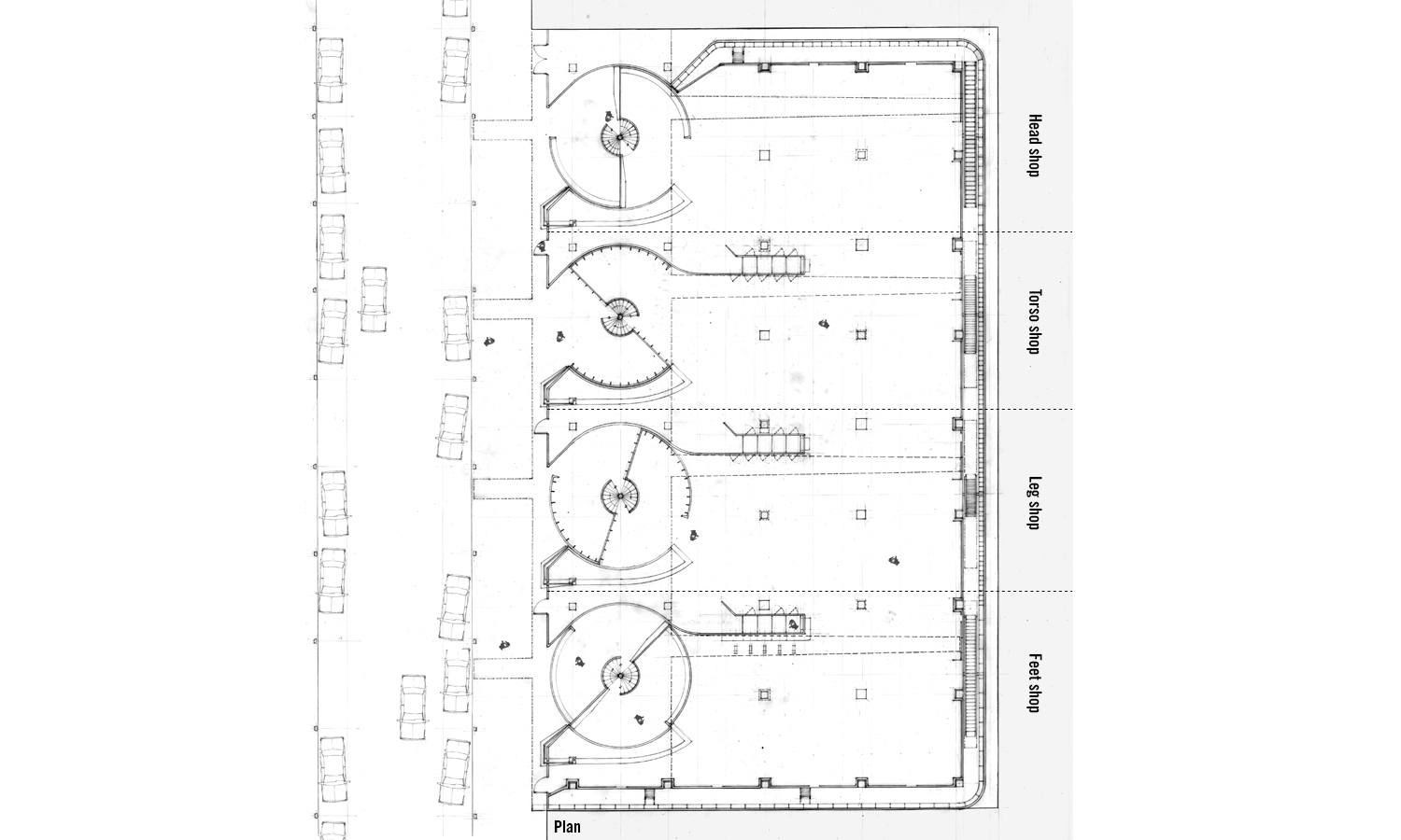 clothing store floor plan