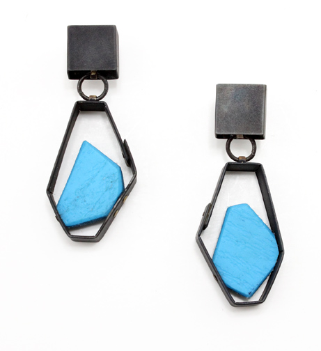 Box Dangles with Blue Float