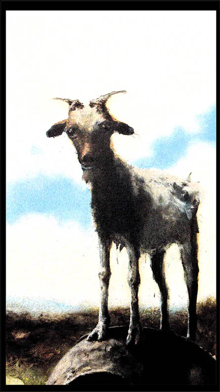 "Portrait of Billy" Mixed Media, 27"x48" (2013)