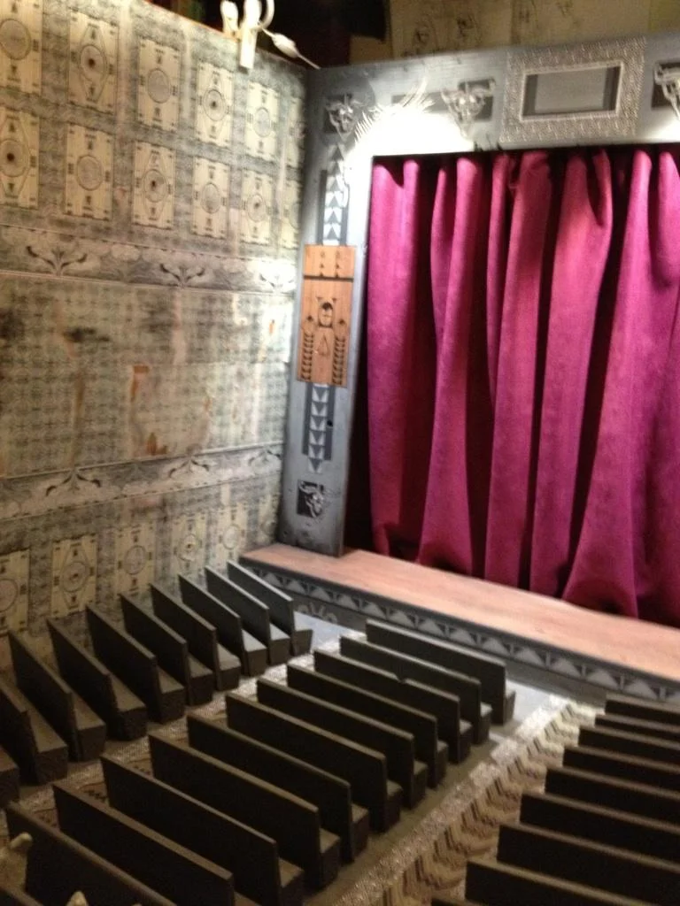  Stop-Motion Set, mixed media, 2014 