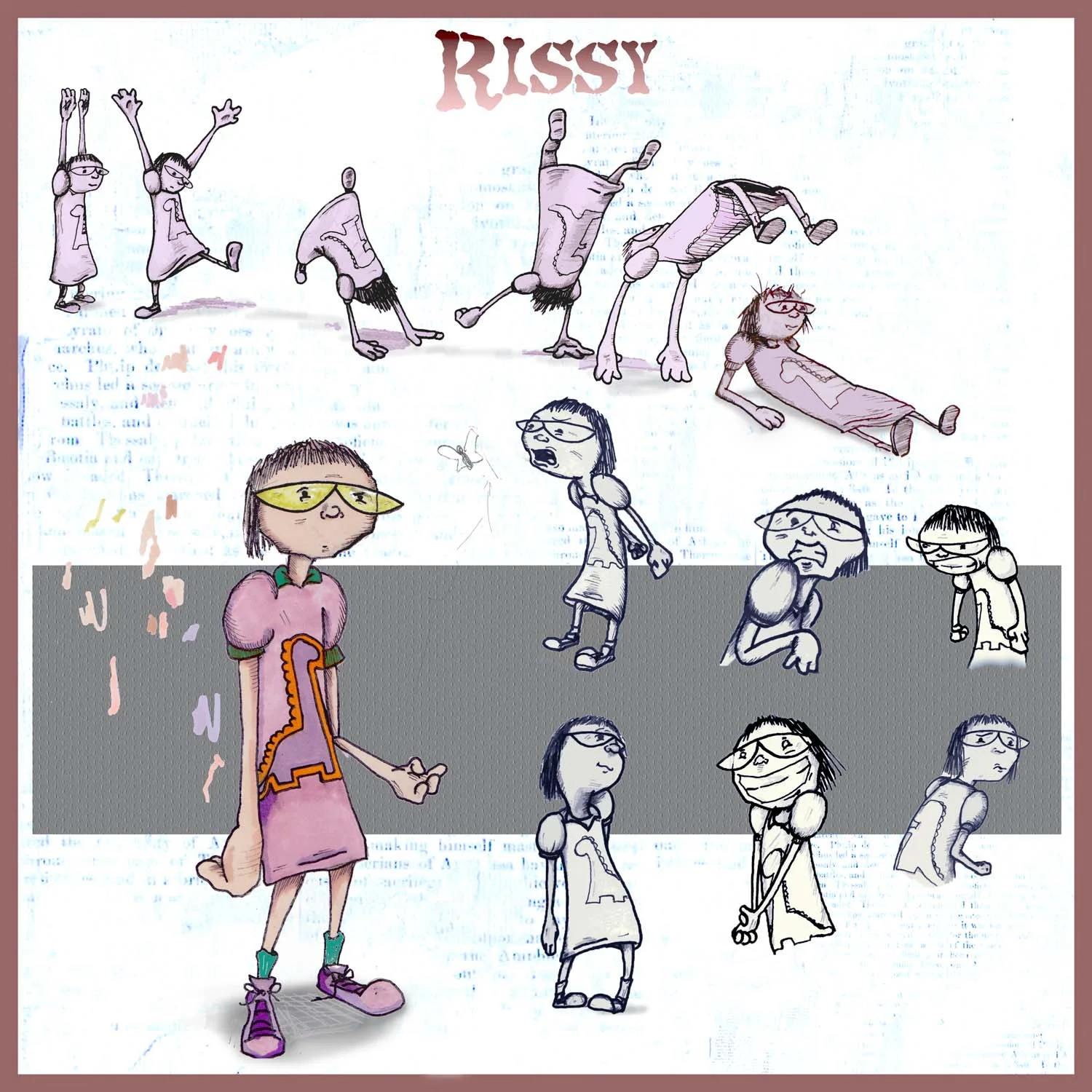Character Design: Rissy