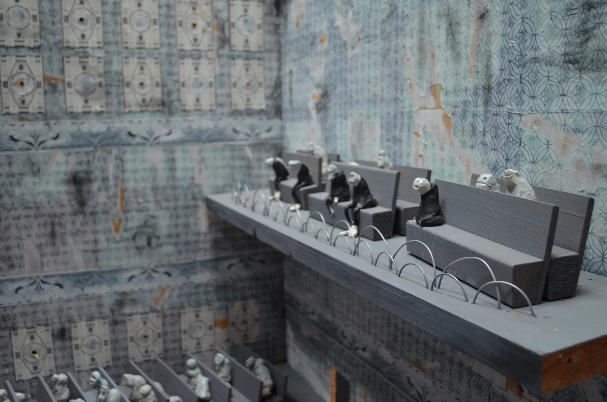  Stop-Motion Set, mixed media, 2014 