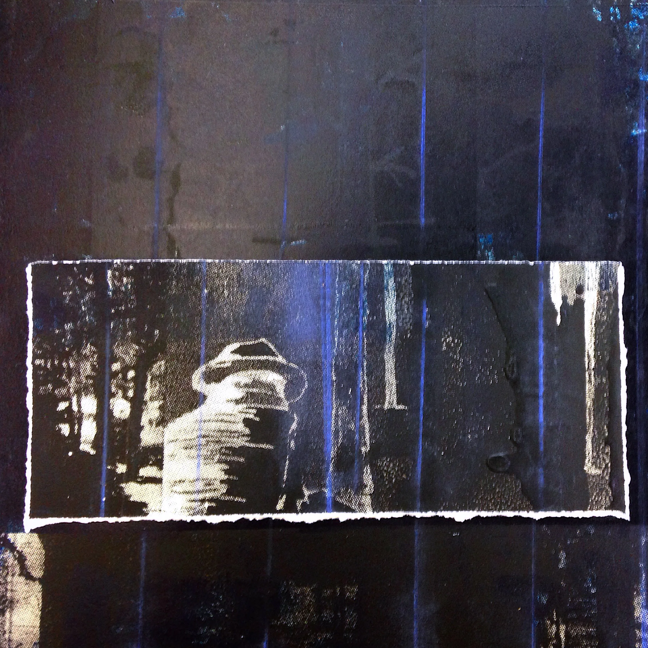 Untitled - 23"x23" Screen Print & Mixed Media, 2015