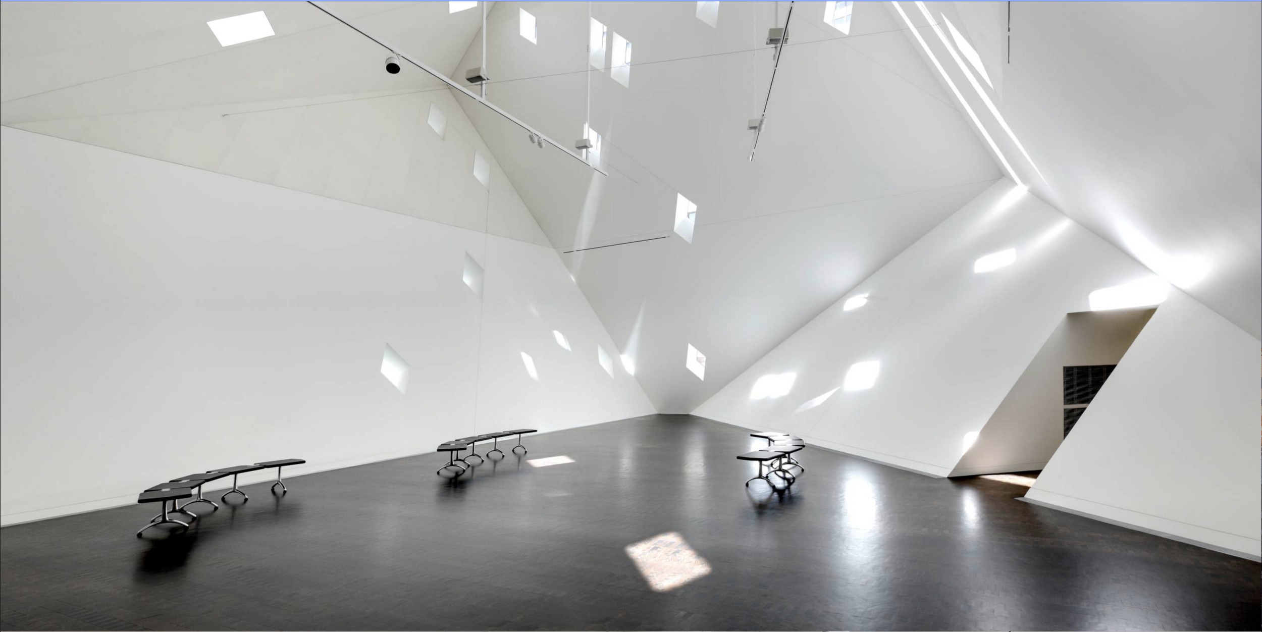 Inside view of the Maribelle Leavitt Yud Gallery