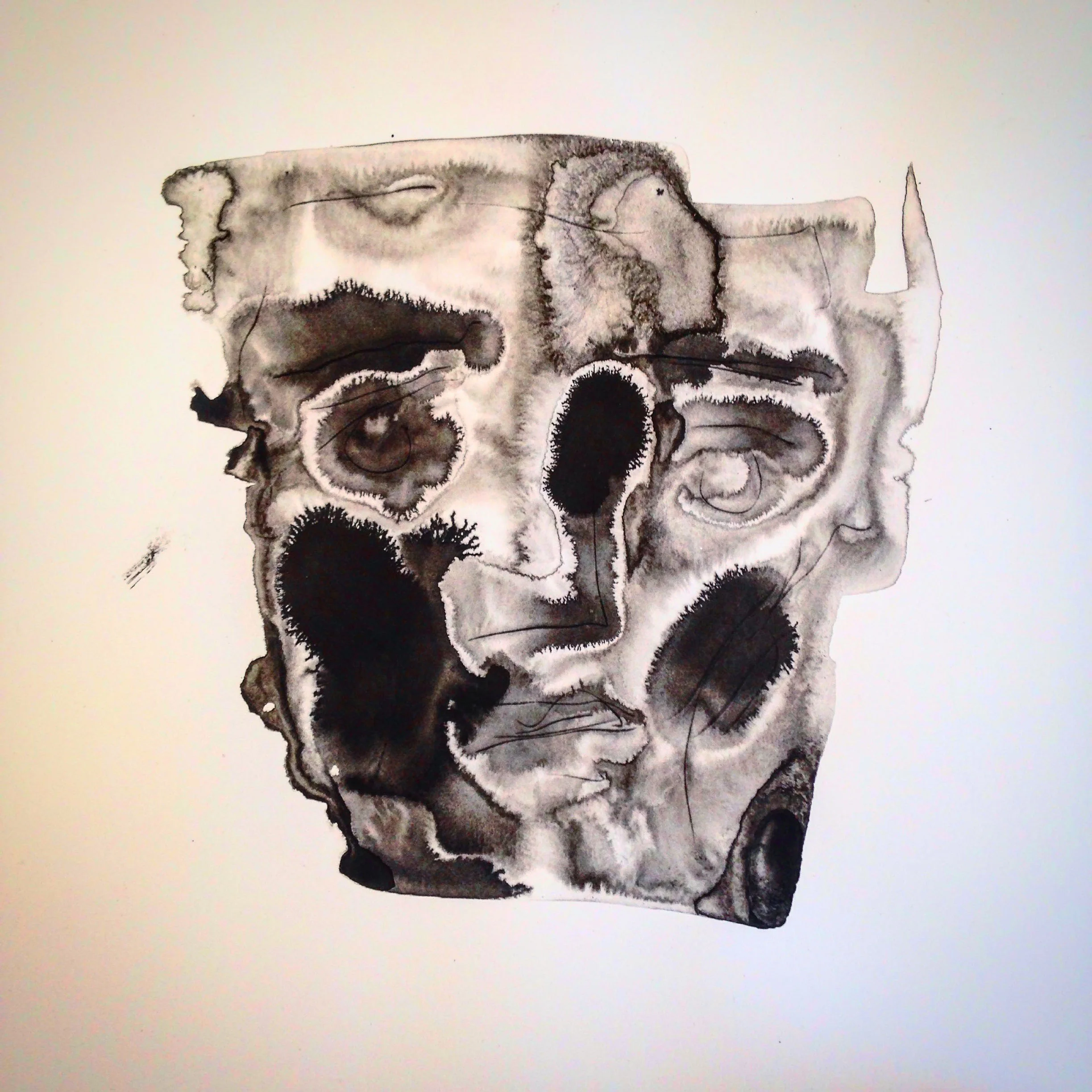 "Untitled" Ink, 24"x24" (2014)