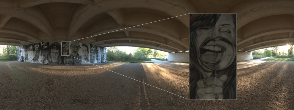Zoom detail in panorama "Windsor Bridge 0001".