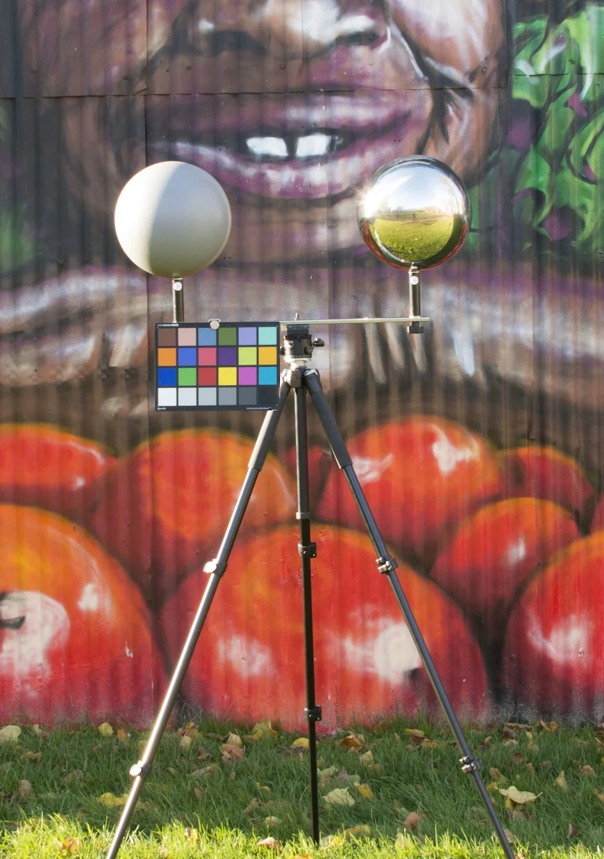 Lighting checker "Twins" close up.