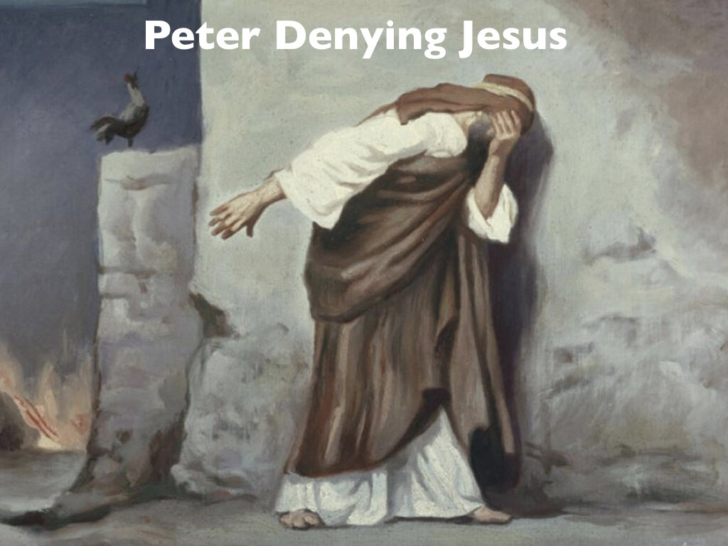 Peter Denying Jesus — Superior Avenue Baptist Church