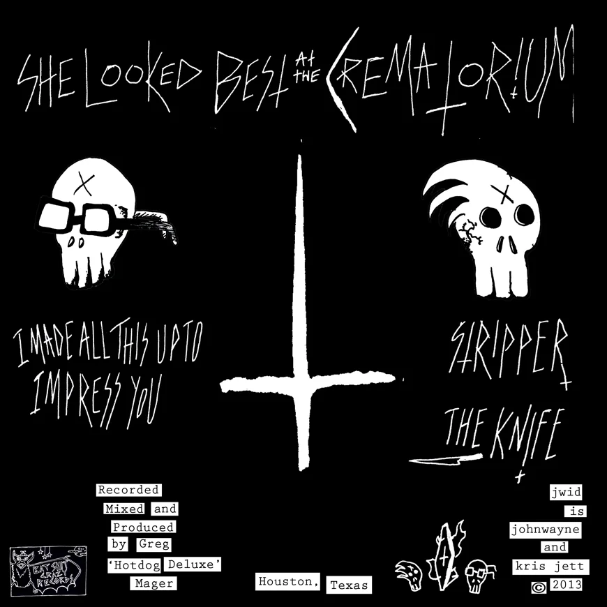 New 7 inch record 'She Looked Best at the Crematorium' available for FREE download now at our bandcamp site