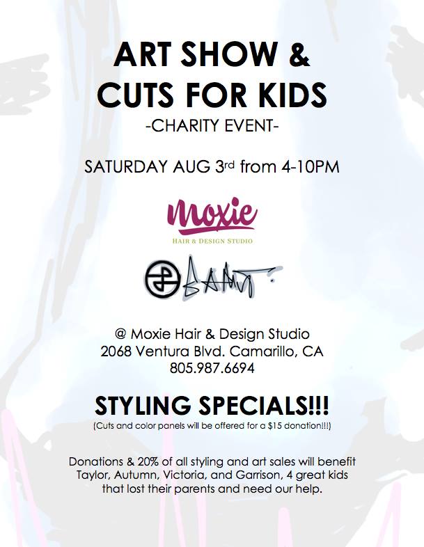 ART SHOW & CUTS FOR KIDS!!!!