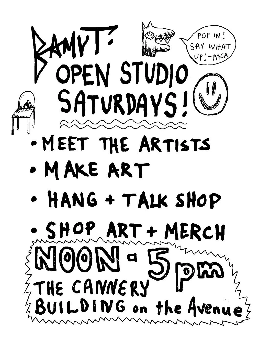 Gamut Open Studio Saturdays