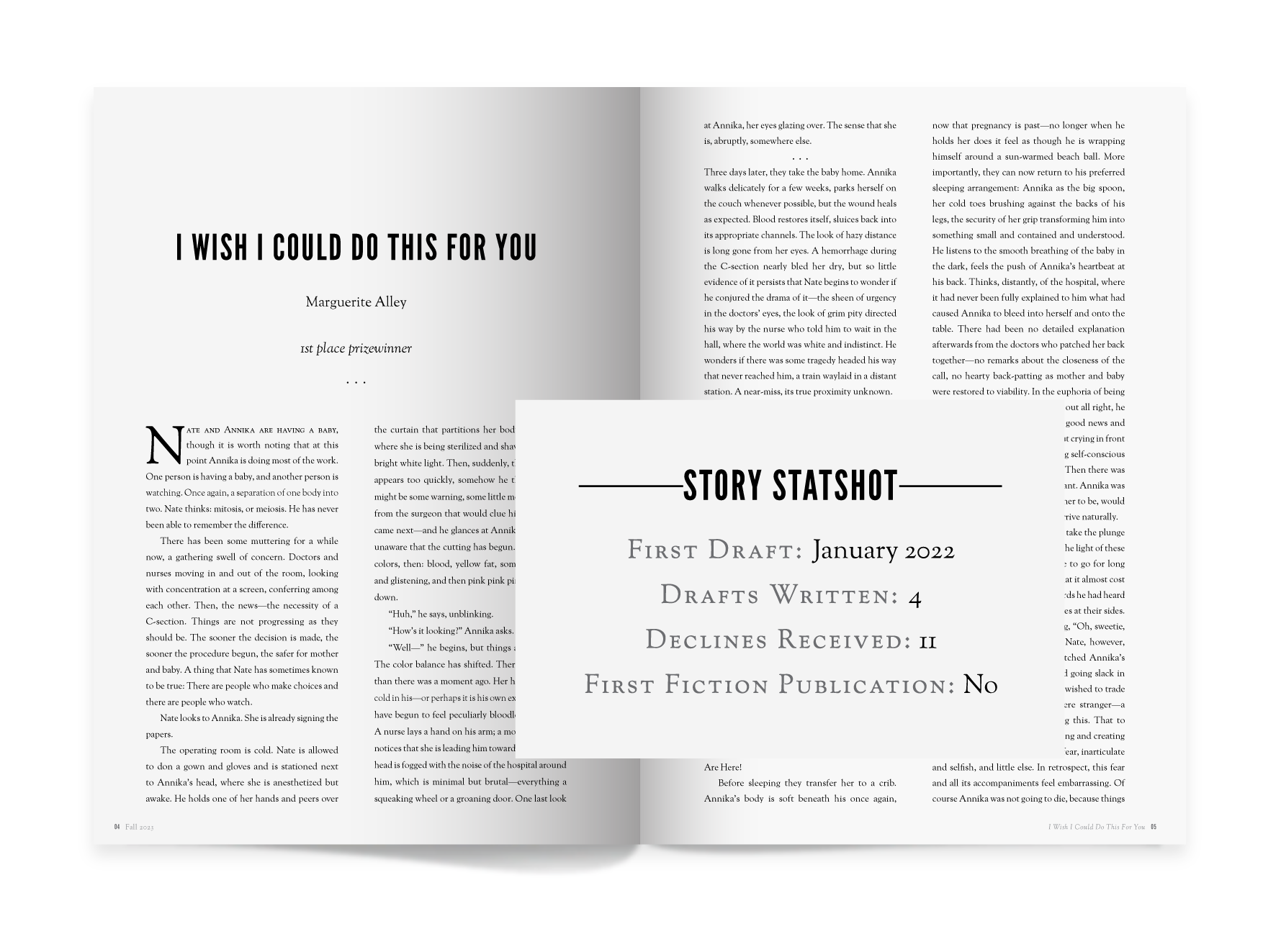*Rotating Current Issue — Carve Magazine | HONEST FICTION