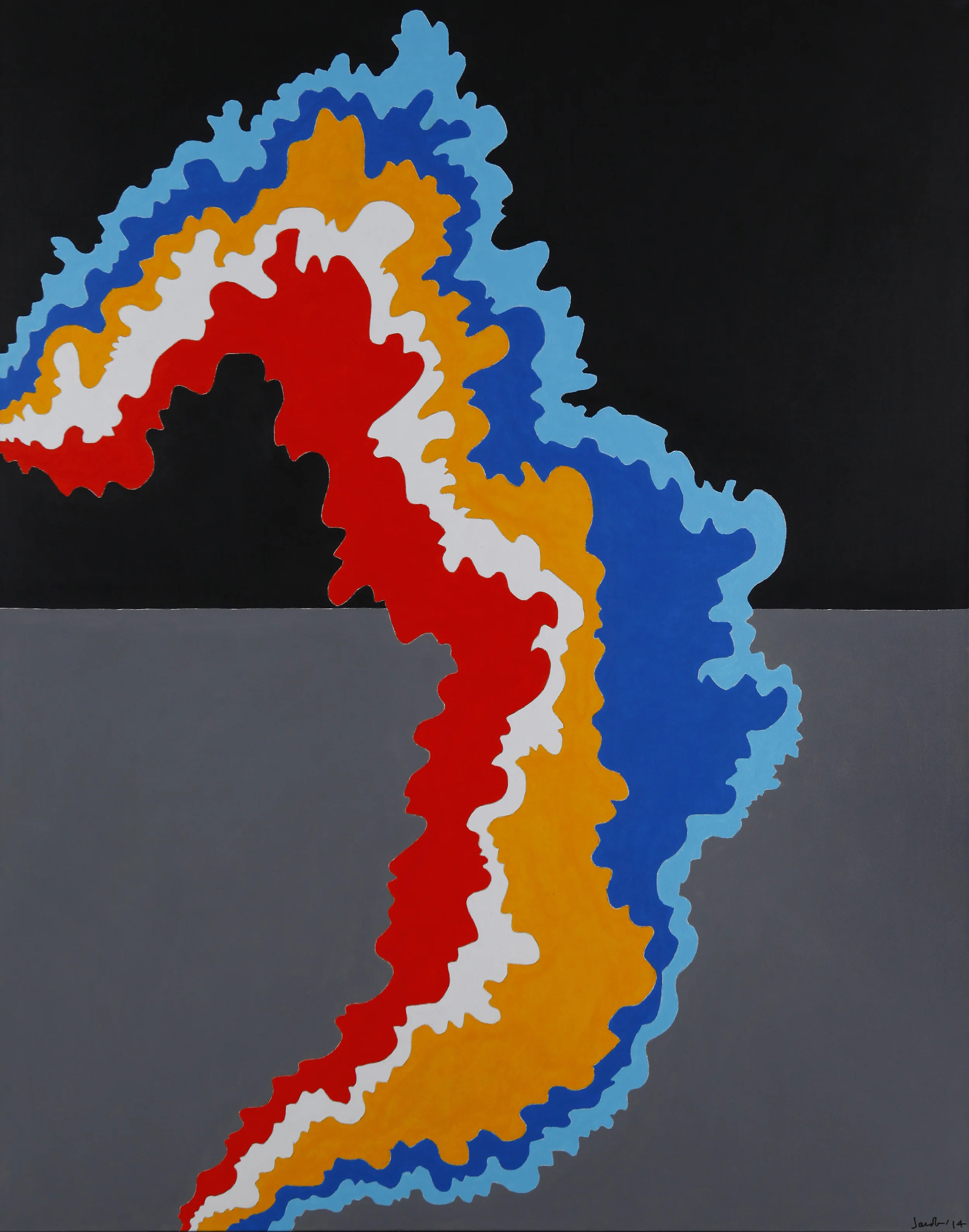All In, 48"x60", 2014