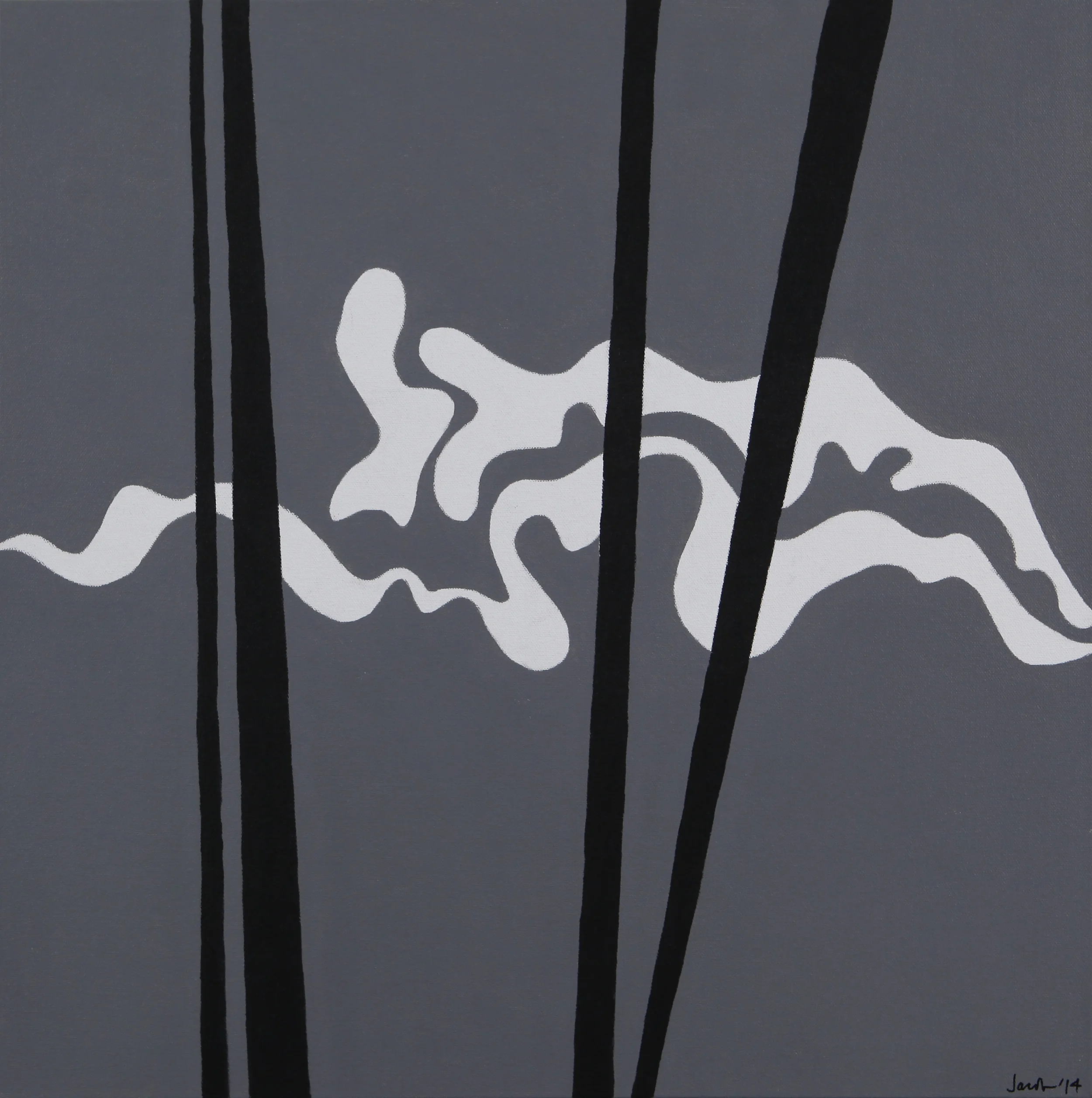 Exploration #1, 24"x24", 2014