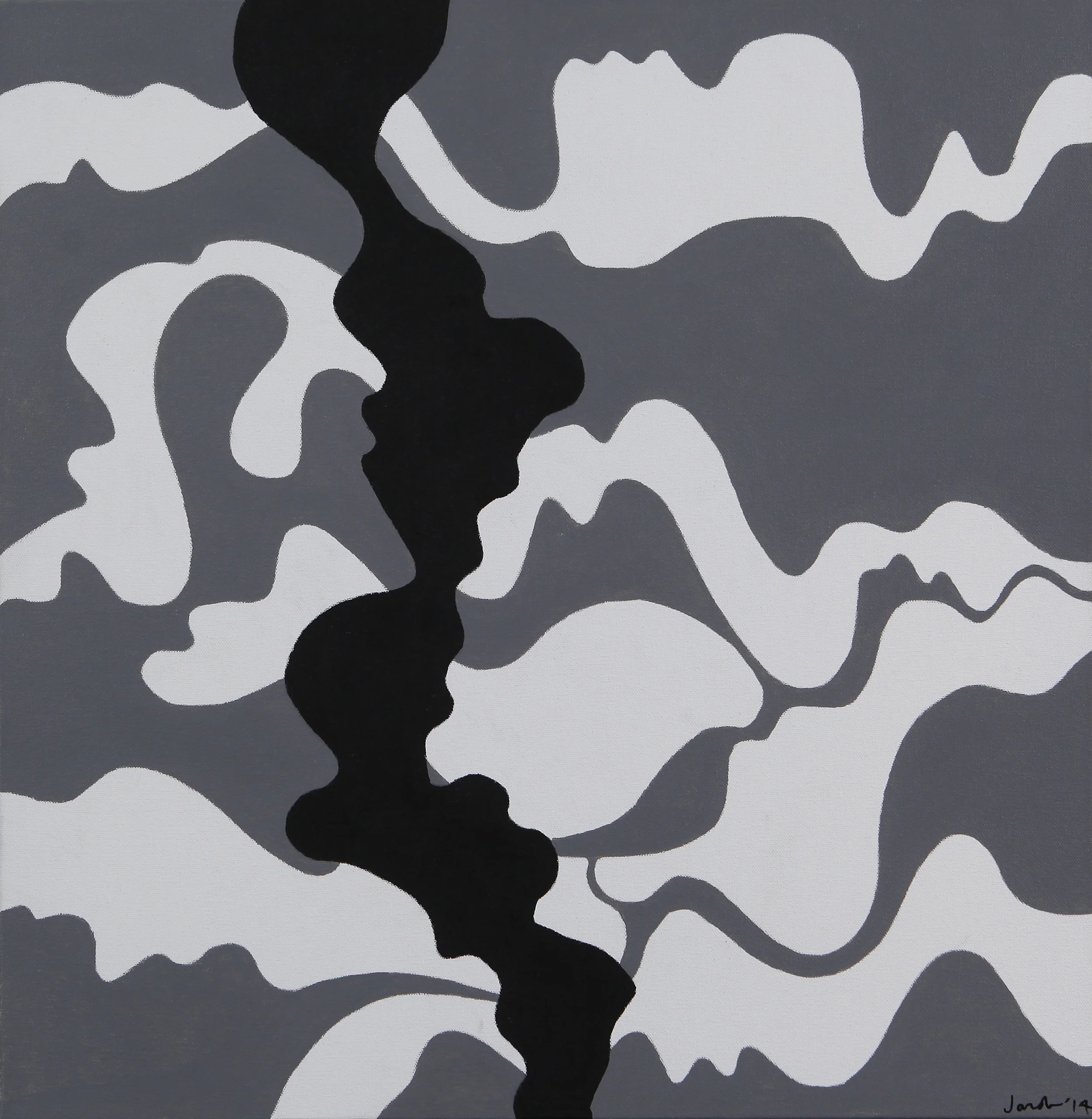 Exploration #2, 24"x24", 2014