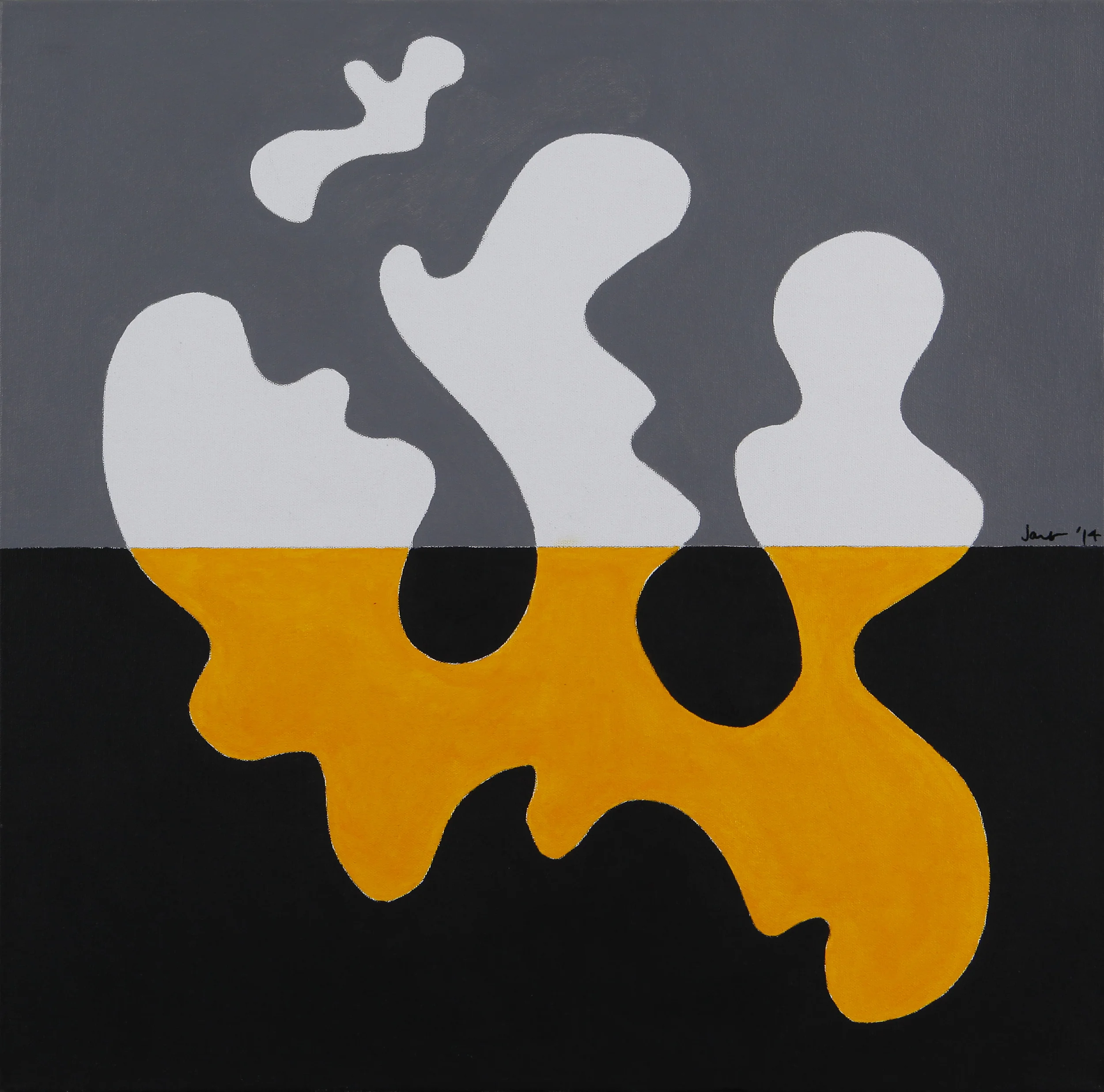Exploration #4, 24"x24", 2014