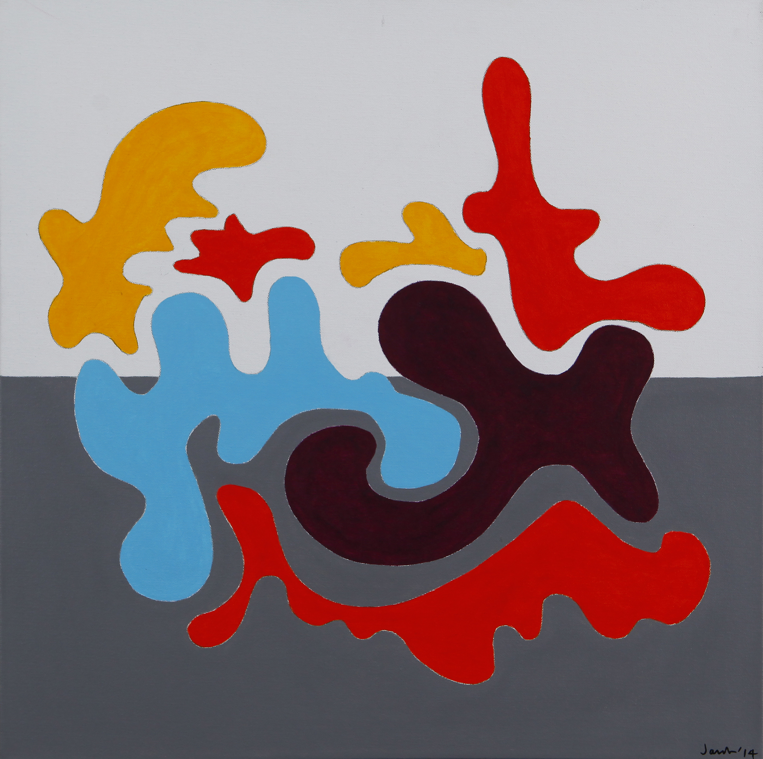 Exploration #5, 24"x24", 2014